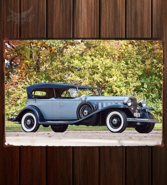 Металлическая табличка Cadillac V16 452-B Sport Phaeton Металлическая табличка Cadillac V16 452-B Sport Phaeton